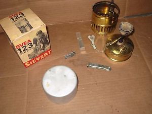 Vintage Sievert Svea 123 Camp Stove Sweden Portable for Camping / Backpacking