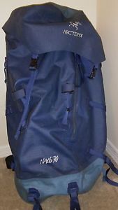 Arcteryx Naos 70 BackPack Hiking Climbing Hiking Kayak Waterproof REGULAR Toro