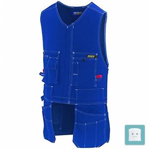 (TG: XXL) BLAKLÄDER 310513708800XXL-GILET PORTA ATTREZZI, COLORE: BLU, TAGLIA...