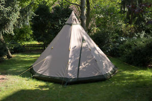 Tipi von Tentipi (Moskoselkatan), 7 Personen, Baumwolle mit Titanofen