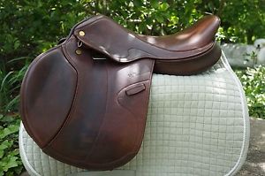 Beautiful M. Toulouse Sellier English Saddle! Great Condition! 16.5"