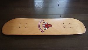 Vintage Plan B Sal Barbier Skateboard Deck Very Rare 90s Bulls 23