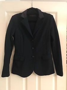 Cavalleria Toscana Ladies Grand Prix Riding Jacket- Navy, Size US/UK 12