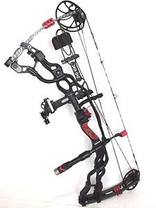 Hoyt carbon spyder Turbo 70# right hand black out 28" draw hunting compound bow