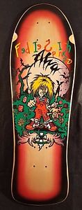 Extremely Rare Mint 1988 Alva Fred Smith Punk Size Vintage NOS Skateboard Deck