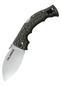 CS28DWA Cold Steel Colossus I CTS XHP Satin Polished Blade G-10 Handle Tri Ad Lo