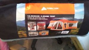 Ozark Trail Base Camp 14-Person 4 Room Out-Door Family Cabin Tent