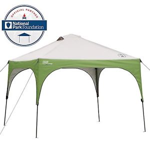 Coleman Instant 10 x 10 Tent outside camping sunblock shade tailgating