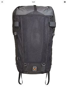 VenTerra Men's Nomad 40 Lightweight Backpack, Black, Men's Large