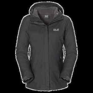 Jack Wolfskin Arborg Jacket Women dark steel