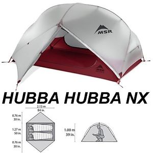 MSR Hubba Hubba NX - Lightweight 2 Person Tent