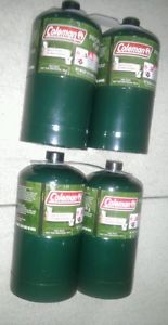 NEW Coleman Propane Cylinders Tanks, 16 or 16.4 oz, Set of 18 empty, Camping