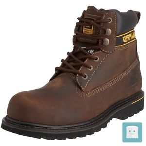 CAT HOLTON SB - STIVALI CHUKKA UOMO, MARRONE (DARK BROWN), 47 EU