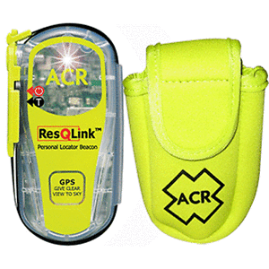 ACR PLB Rescue Kit Includes ResQLink&trade;406 MHz GPS PLB & Floating Pouch