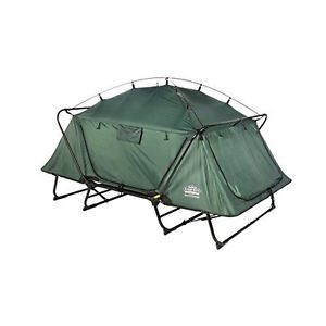 NEW Kamp Rite Double Tent Cot Overhead Zipper Elevated Sleeping Platform Camping