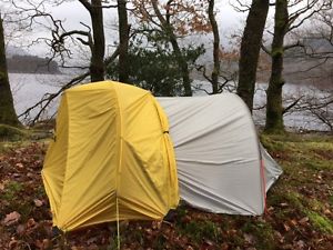 MSR HUBBA TENT, FOOTPRINT  AND GEAR SHED