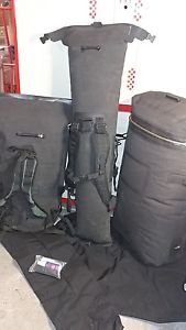 Watershed Drybag Waterproof 3 bag set Ruck pack- Assault pack-Weapons bag