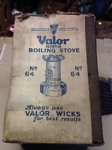 Vintage Valor Minor Paraffin Kerosene Oil Boiling Stove Camping Cooker No. 64.