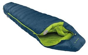 VAUDE Ice Peak 400 Deep Water 11213 Down Sleeping Bag with Left Hand Zip