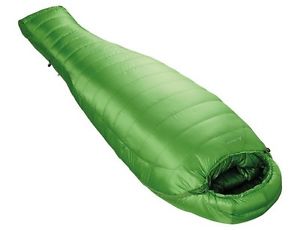 Vaude Sleeping Bag Down Red Stone 200 DWN Green Apple Size:Right