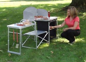 Pack N Go Prep Station Large Countertop Camping Cooking Outdoor Lightweight