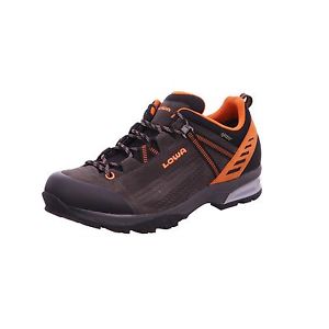 Lowa Mens Arco Gtx Lo Hiking Shoes Grey (Anthrazit/orange) 12 UK NEW