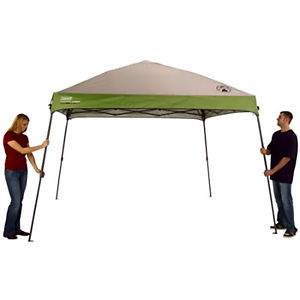 NEW FREE SHIPPING Outdoor Coleman 10 ft x 10 ft Instant Wide Base Canopy Shelter