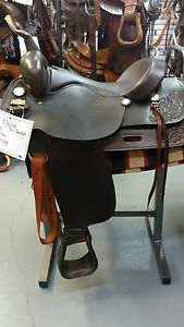 17" Bighorn Leather Saddle Model 1784