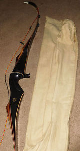 BEAR GLASS POWERED SUPER KODIAK RECURVE BOW 64" 50# RH