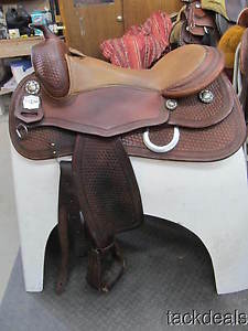 Continental Reining Reiner Saddle 17" Wide Lightly Used