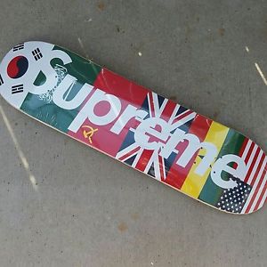 New Supreme Flag Skate Board Deck International  Flags