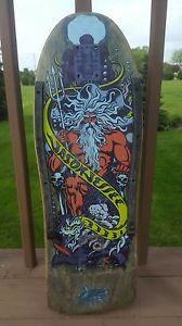 Vintage skateboard deck Santa Cruz Jason Jesse Neptune OG 80's old school