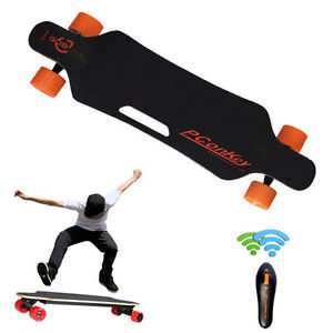 Wireless Remote Control Dual Motor Electric Skateboard Longboard Skate Board