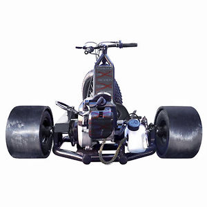 49cc Go Kart 25mph+ BLACK Mini Racing Drift Trike 3 Wheel ScooterX FAST Drifter