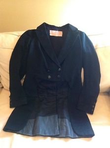 Vintage Ladies Nardi Sidesaddle Riding Habit Black