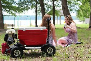 Cooler scooter, Crazy Coolers Motorized Red Cooler Awesome Fun