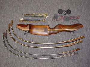 Original Paul Schafer Silvertip Recurve Bow 62"