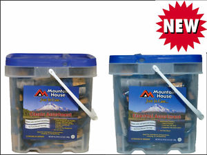 Mountain House Freeze Dried Food 2 Premium Buckets- Long Term up to 25 yrs.