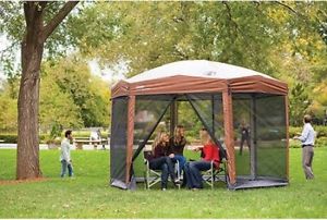 Outdoor Canopy Gazebo 12 x 10 ft Backyard Party Event Tent Garden W/ Carry Bag