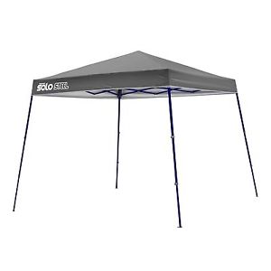 Quik Shade Solo Steel Instant Canopy Grey 90 sq. ft.