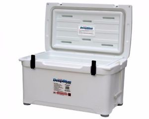 Engel Deep Blue 65Qt 65 Quart White DeepBlue Cooler Ice Chest - ENG65W