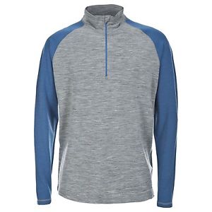 Trespass Mens Hex Long Sleeve Half Zip Top