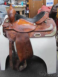 Circle Y Show Saddle Entry Level 4H 16" Used Good Condition