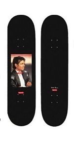 supreme michael jackson skatedeck ss17