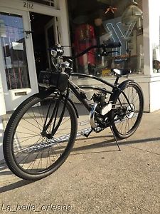 CUSTOM MADE VINTAGE LOOK MOTORIZED BICYCLE 49cc 2 STROKE. MUST SEE.