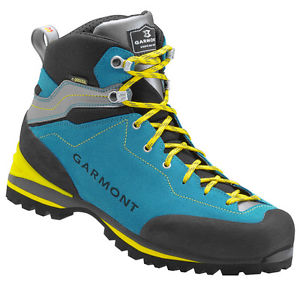 00 Garmont Ascent GTX Gore-Tex Chaussures Homme, Aqua Bleu/Gris Clair