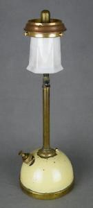 Tilley Paraffin Oil Kerosene Pressure Brass Table lamp Vitreosil Shade