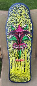 Tony Hawk Powell Peralta Claw Cobalt Full Skateboard Deck Resto