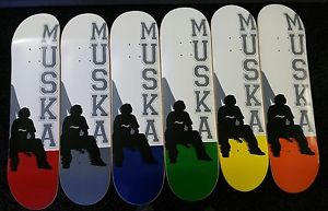 Chad Muska Shortys Skateboards Silhouette Complete set 6 DECKS