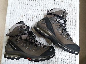 Salomon Quest womens GTX hiking boot Contagrip 4D Ortholite black grey 4 rrp£160